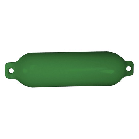 TAYLOR MADE Taylor Made 541028 Hull Gard Inflatable Vinyl Fender - Hunter Green, 8.5" x 27" 541028